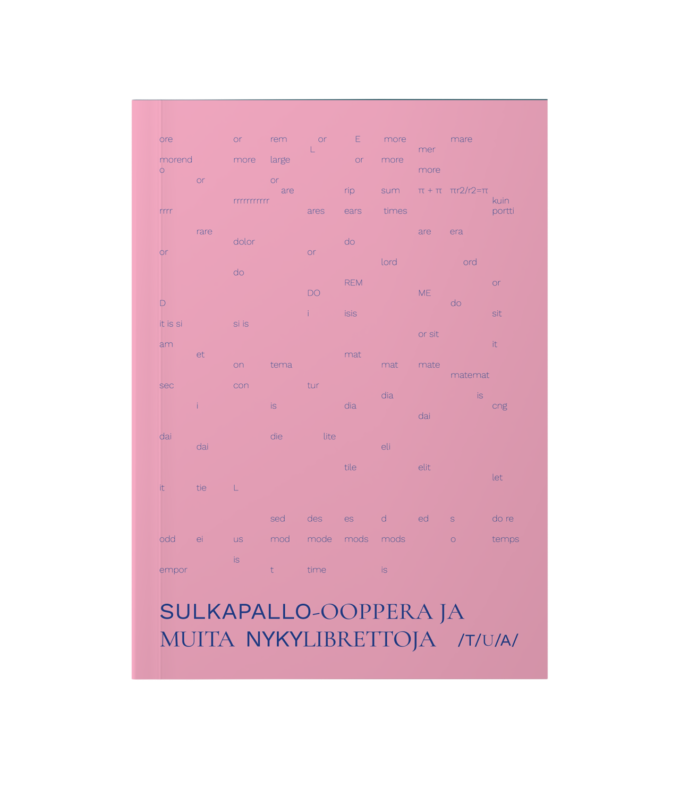 Sulkapallo-ooppera ja muita nykylibrettoja