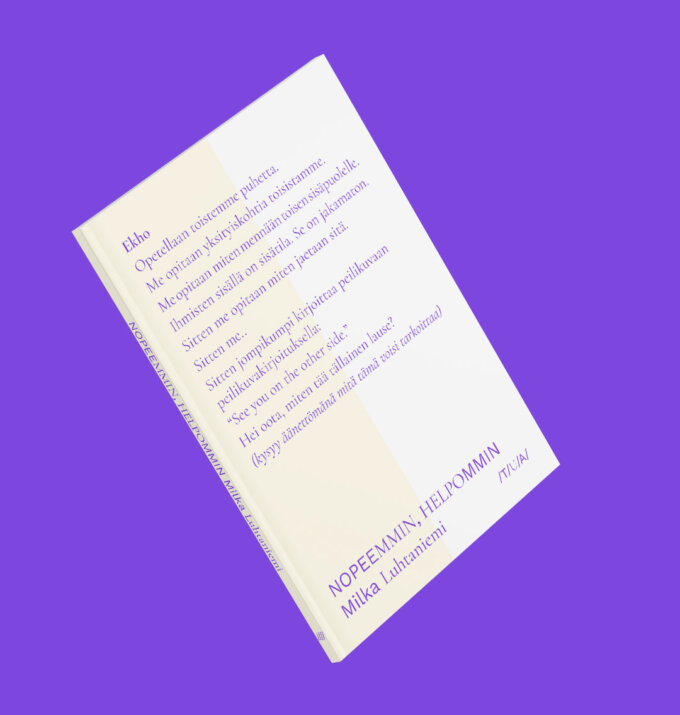 Milka Luhtaniemi Nopeemmin, helpommin | ENNAKKOTILAUS